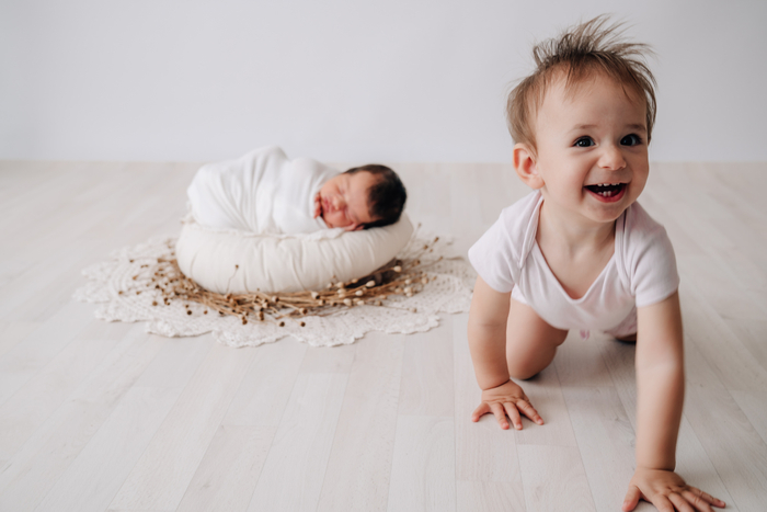 Ich habe jetzt eine kleine Schwester